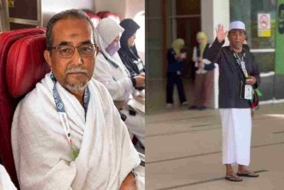 Mohd Sukri Zakaria, 68, meninggal dunia di Makkah ketika menunaikan ibadah haji.