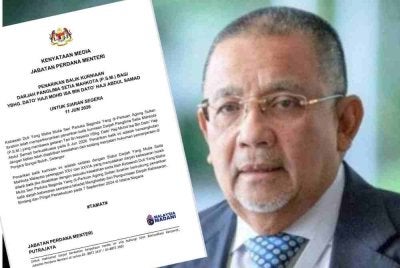  Yang di-Pertuan Agong, Sultan Ibrahim telah memperkenankan penarikan balik kurniaan Darjah Panglima Setia Mahkota yang membawa gelaran Tan Sri kepada Mohd Isa Abdul Samad berkuatkuasa pada 8 Jun lalu.