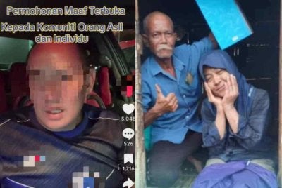 Individu berkenaan tampil membuat permohonan maaf susulan kontroversi melibatkan sesi siaran langsungnya yang didakwa mempersendakan Tok Batin dan Jaslinda.