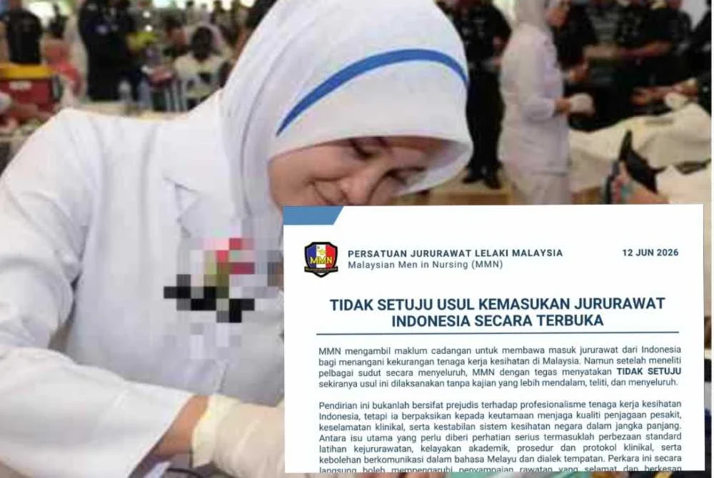 Kenyataan media dikeluarkan MMN pada Jumaat.