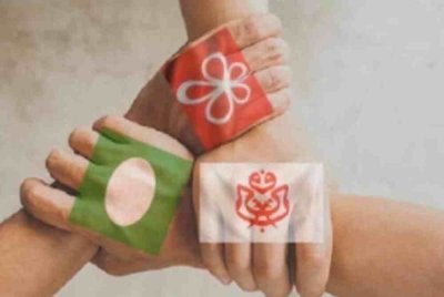Bayangan kerjasama antara UMNO, Pas dan Bersatu Reset sekarang sedang panas diperkata di setiap perbualan politik tanahair. Gambar hiasan Foto Bernama 