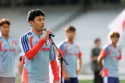 Endo menarik diri daripada skuad Piala Dunia akibat kecederaan kaki. Foto: Agensi