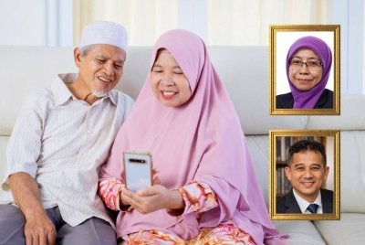 KITA tidak sepatutnya tertekan apabila sudah membuat perancangan untuk persaraan. Foto Canva/Gambar kecil: DR KHAIRUL HAMIMAH (atas) dan DR ZAIZUL (bawah)