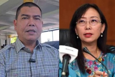 Jamal (kiri) dan Teresa Kok