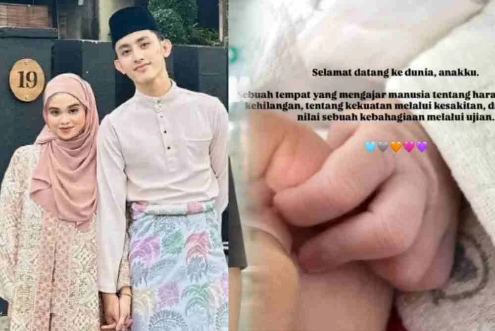 Pasangan pempengaruh terkenal, Ahmad Aslam dan Umisya Mazlan, berkongsi khabar gembira apabila dikurniakan cahaya mata keempat pada Khamis.