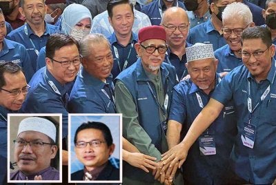 Gambar kecil (kiri) Dr Mohd Zuhdi dan Dr Malike.