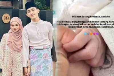 Pasangan pempengaruh terkenal, Ahmad Aslam dan Umisya Mazlan, berkongsi khabar gembira apabila dikurniakan cahaya mata keempat pada Khamis.