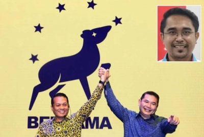 Omar (gambar kecil) berkata, persoalannya wajar dijawab oleh kepimpinan Bersama bagi membuktikan hala tuju dan matlamat sebenar penubuhannya.