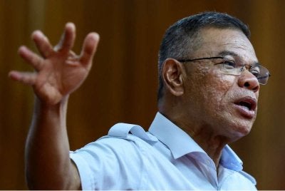 Saifuddin Nasution. Foto: Bernama 