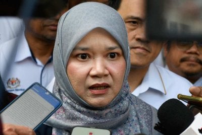 Fadhlina. Foto: Bernama 