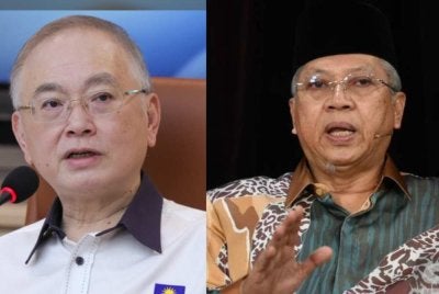 Ka Siong (gambar kiri) dan Annuar.