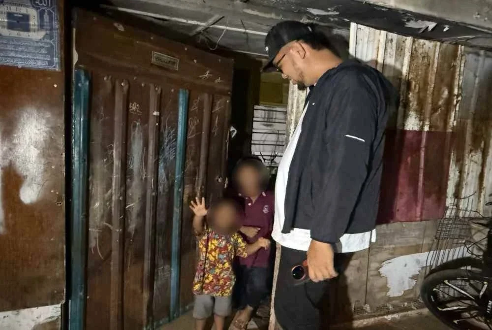 Anak Rohingya yang menetap di Pulau Senang 3.