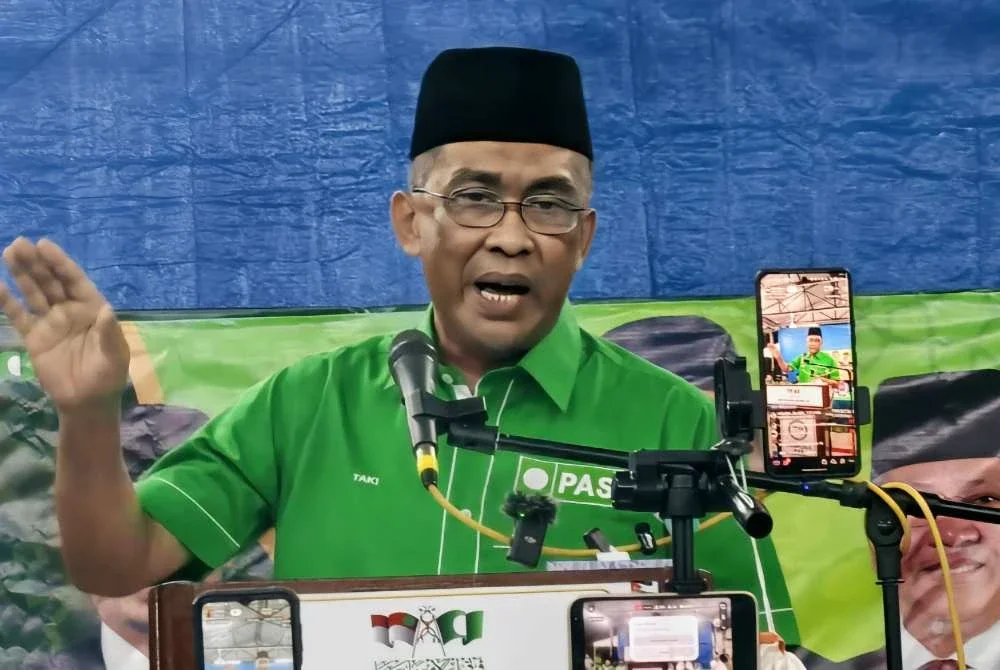 Takiyuddin ketika berucap pada Ceramah Umum Ambang Pilihan Raya di sini pada Sabtu.