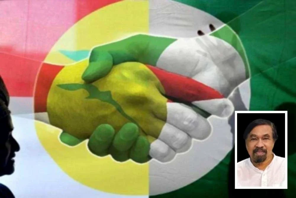 Gabungan tenaga UMNO-Pas di kawasan majoriti Melayu tidak mampu disaingi oleh mana-mana parti dalam PH. Gambar kecil: Kamarazaman
