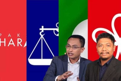 Penganalisis politik berpandangan perpecahan Pas dan Bersatu berpotensi menjadikan PRU16 pilihan raya paling terbuka bersaing merebut undi Melayu - Gambar kecil Mohamad Tawfik (kiri) dan Ariff Aizuddin