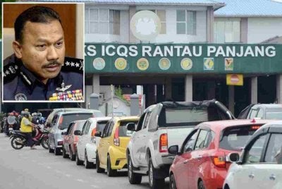 Mohd Yusoff berkata, tinjauan harian di tiga pintu masuk sah atau Kompleks ICQS di Rantau Panjang di Pasir Mas, Pengkalan Kubor di Tumpat dan Bukit Bunga di Tanah Merah, menunjukkan aliran keluar masuk yang tinggi. Foto Bernama 
