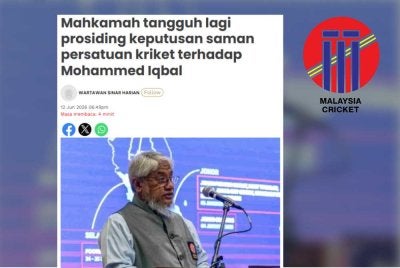 Untuk rekod, mahkamah telah menangguhkan prosiding keputusan pertikaian itu sebanyak tiga kali.