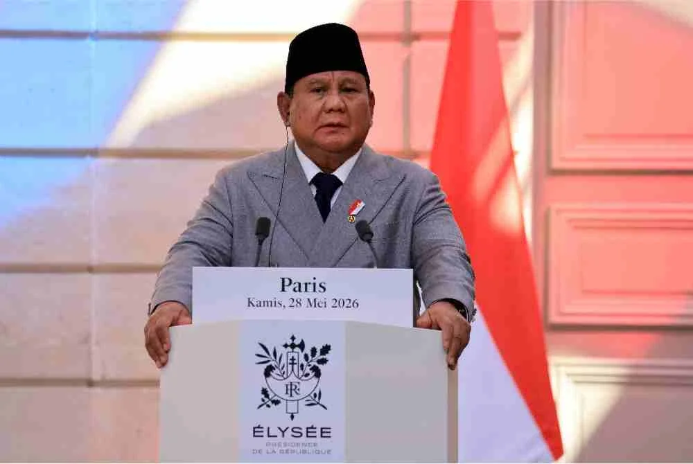 Prabowo disaran mengurangkan penampilan berucap di khalayak buat sementara waktu. Foto: AFP
