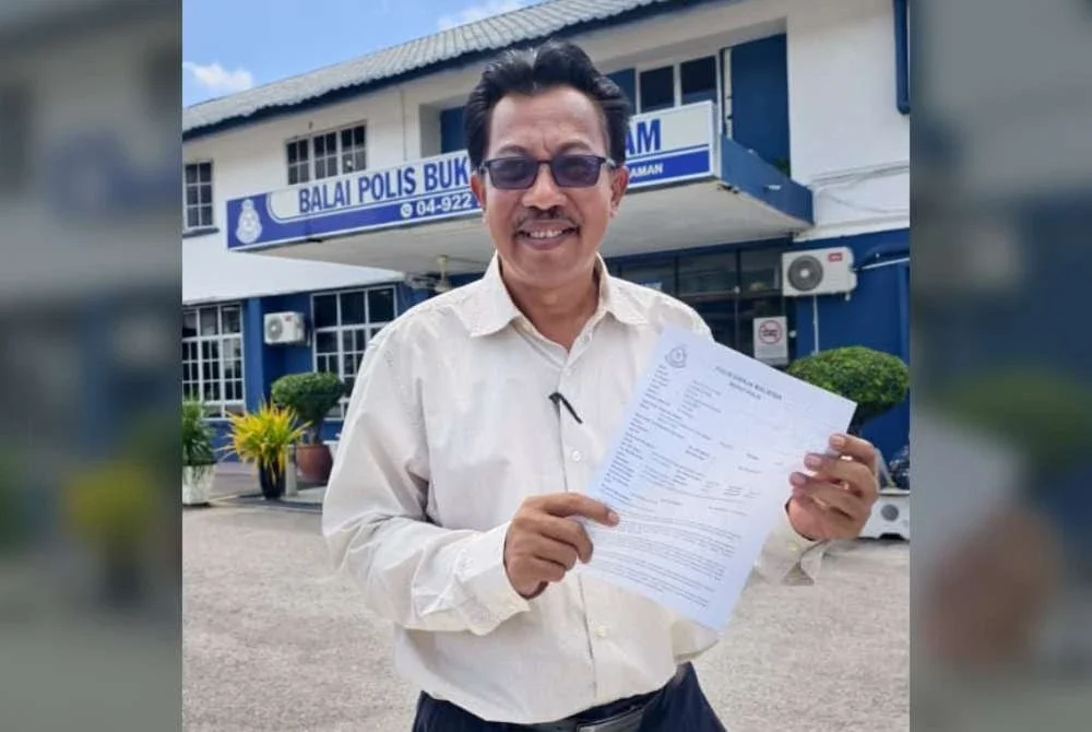 Bakhari membuat laporan polis berhubung dakwaan IPTA jual tempat menerusi sesi ceramah Ahli Jawatankuasa Kerja Pas Pusat, Dr Haim Hilman Abdullah.