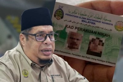 Harith Fadzilah menegaskan, JAIPk tidak mengiktiraf kad perakuan nikah yang dikeluarkan Persatuan Ulama Masyarakat Rohingya Malaysia.