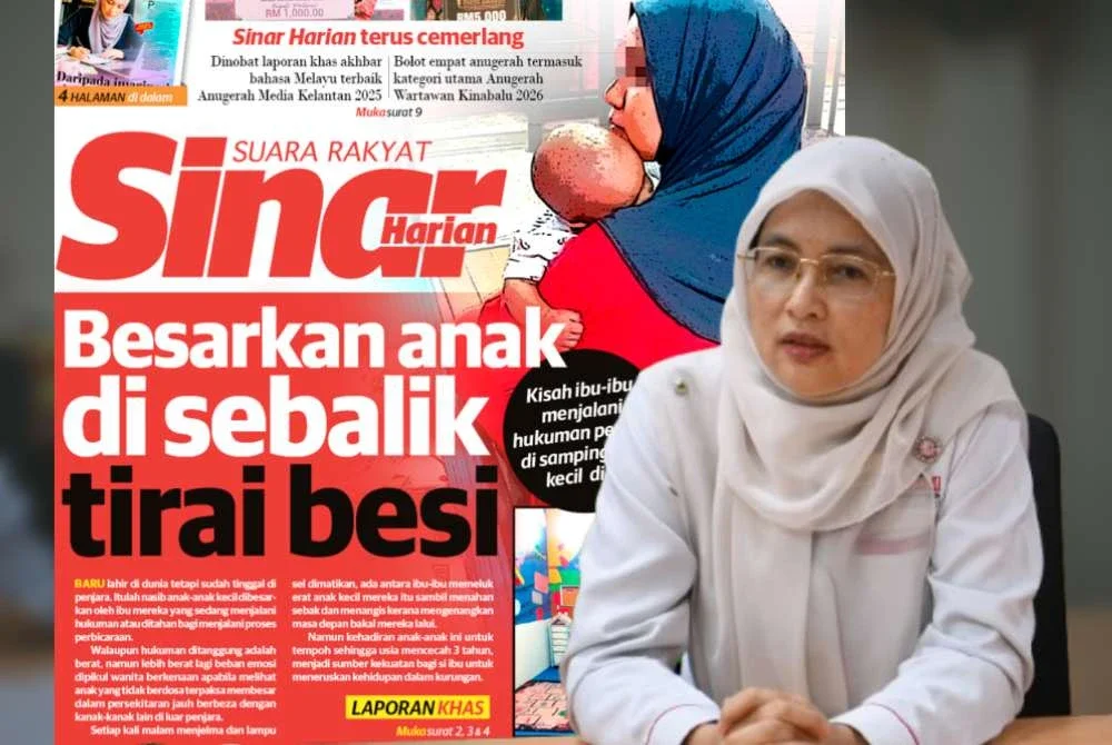 Haslinda menegaskan, kesan psikologi terhadap kanak-kanak lebih dipengaruhi oleh cara mereka dilayan berbanding sama ada mereka dibesarkan di dalam atau di luar penjara.