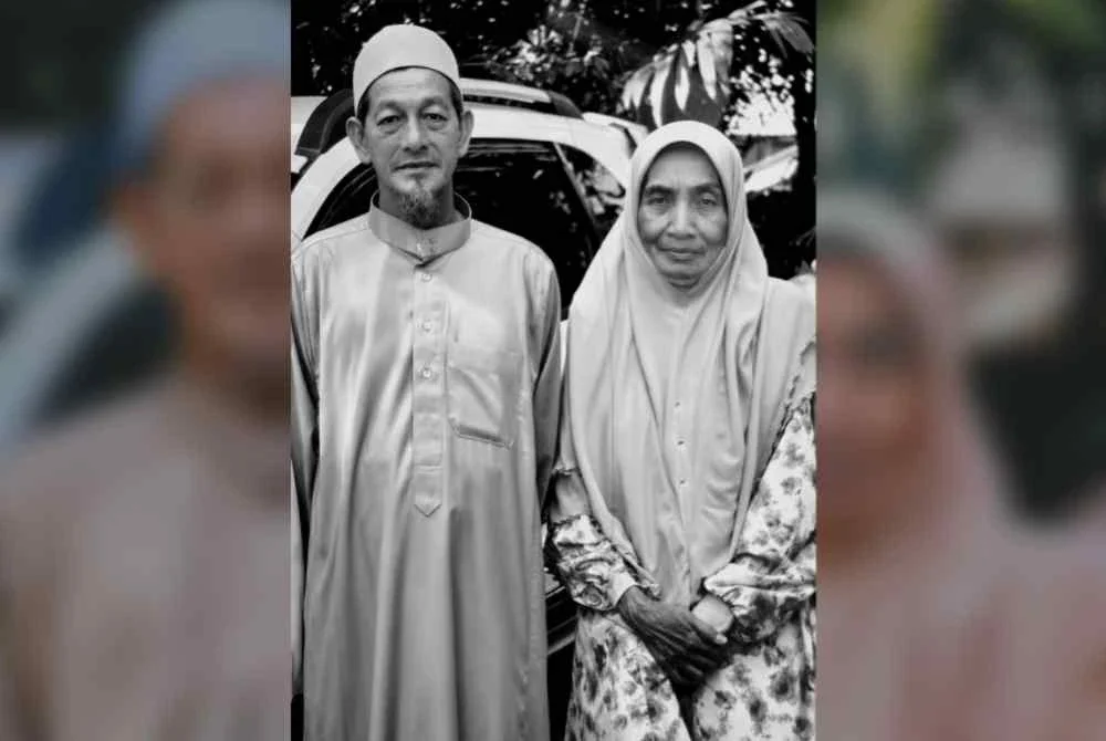 Mohamad Shaufi dan Kamarsah yang maut dalam kemalangan di Jalan Selising-Tok Bok berhampiran simpang Kampung Sungai Durian pada Isnin.