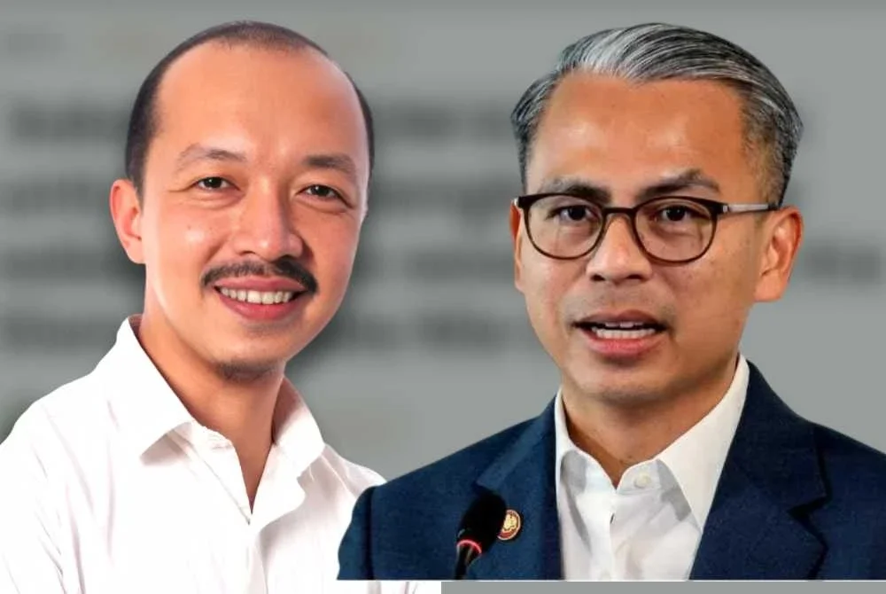 Syam Ghaz (kiri) dan Fahmi