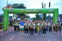 Siri jelajah MBD 2026 bagi hentian ketiga di Sarawak berjaya menghimpunkan kira-kira 10,000 peserta daripada pelbagai etnik.