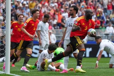 Lukaku memberi impak kepada Belgium selepas dimasukkan pada minit ke-66. Foto Agensi