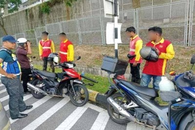 Antara individu warga asing yang ditahan dalam Ops Pewa yang dijalankan pada Selasa.