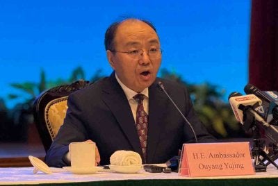 Ketika sesi temu bual khas bersama media di Kedutaan Besar Republik China ke Malaysia, di sini pada Selasa. FOTO SINAR HARIAN/ AISYAH BASARUDDIN.