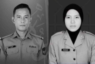 Dua anggota tentera, Koperal Norazmi Abu Bakar daripada Batalion Keenam Rejimen Askar Melayu Diraja serta Prebet Siti Khadijah binti Sungip daripada Skuadron Pertama Rejimen Askar Jurutera Diraja maut ketika latihan.