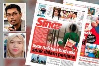 Laporan Sinar Harian. Gambar kecil: Rozanizam (atas) dan Fauziah