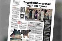 Laporan Sinar Harian pada Rabu.