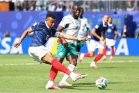 Mbappe meledak dua gol ketika Perancis menewaskan Senegal 3-1. Foto Agensi