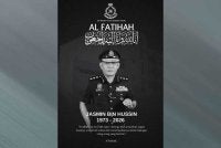 ​Berita pemergian Allahyarham disahkan menerusi hantaran di laman Facebook rasmi Polis Daerah Tawau.
