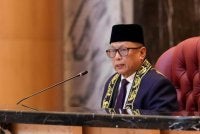 uad Zarkashi mengesahkan beliau tidak akan mempertahankan kerusi DUN Rengit pada PRN Johor. Foto fail Bernama