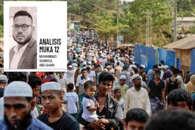 Malaysia telah lama bertindak sebagai negara transit de facto kepada pelarian Rohingya. Gambar hiasan 