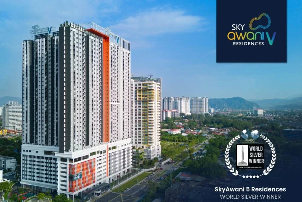 SkyAwani 5 Residences menerima pengiktirafan global sebagai Pemenang Anugerah Perak Dunia FIABCI World Prix d’Excellence dalam Kategori Kediaman Bertingkat Tinggi.