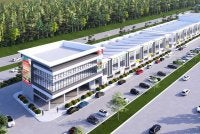 Gambar ilustrasi Darulaman Commercial District yang bakal dibangunkan di Jitra.