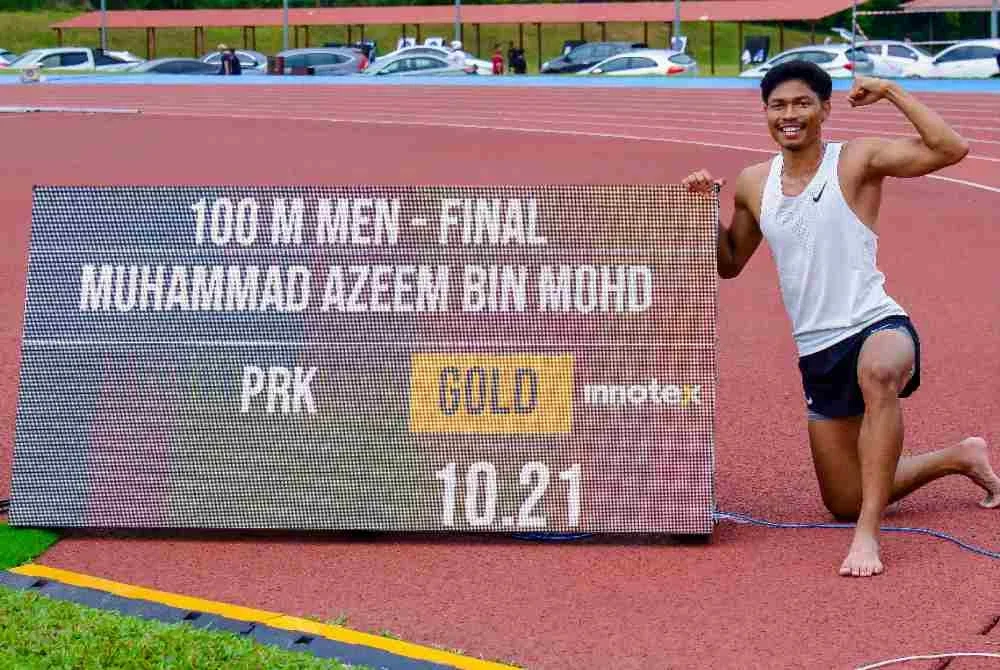 Azeem, Nur Aishah Rofina raja dan ratu pecut Terbuka Malaysia 2026 Azeem, Nur Aishah Rofina raja dan ratu pecut Terbuka Malaysia 2026