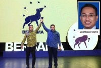 Rafizi dan Nik Nazmi menjadi ahli baharu Bersama sempena Perhimpunan Hala Tuju Politik di PJ Perfoming Art Center beberapa minggu lalu.