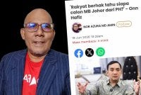 Wan Fauzuldin berkata, kenyataan Onn Hafiz yang mencabar PH untuk menamakan calon MB Johor perlu dilihat dalam konteks penilaian terhadap rekod parti.