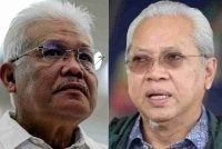 Hamzah (kiri), Annuar (kanan).
