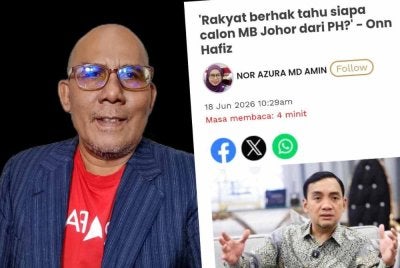 Wan Fauzuldin berkata, kenyataan Onn Hafiz yang mencabar PH untuk menamakan calon MB Johor perlu dilihat dalam konteks penilaian terhadap rekod parti.