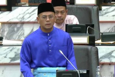 Amirudin berucap semasa Sidang Khas DUN Selangor pada Jumaat