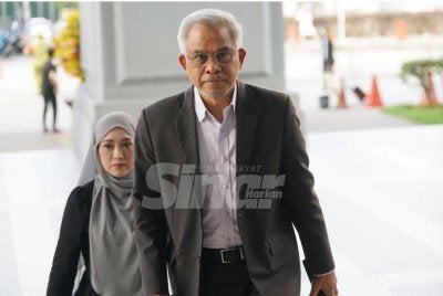 Mohd Daud hadir ke Mahkamah Sesyen Kuala Lumpur pada Jumaat. Foto Sinar Harian, Rosli Talib.