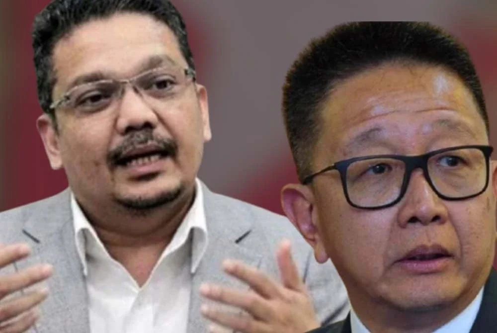Zainul Rijal Abu Bakar (kiri) dan Chang Khim