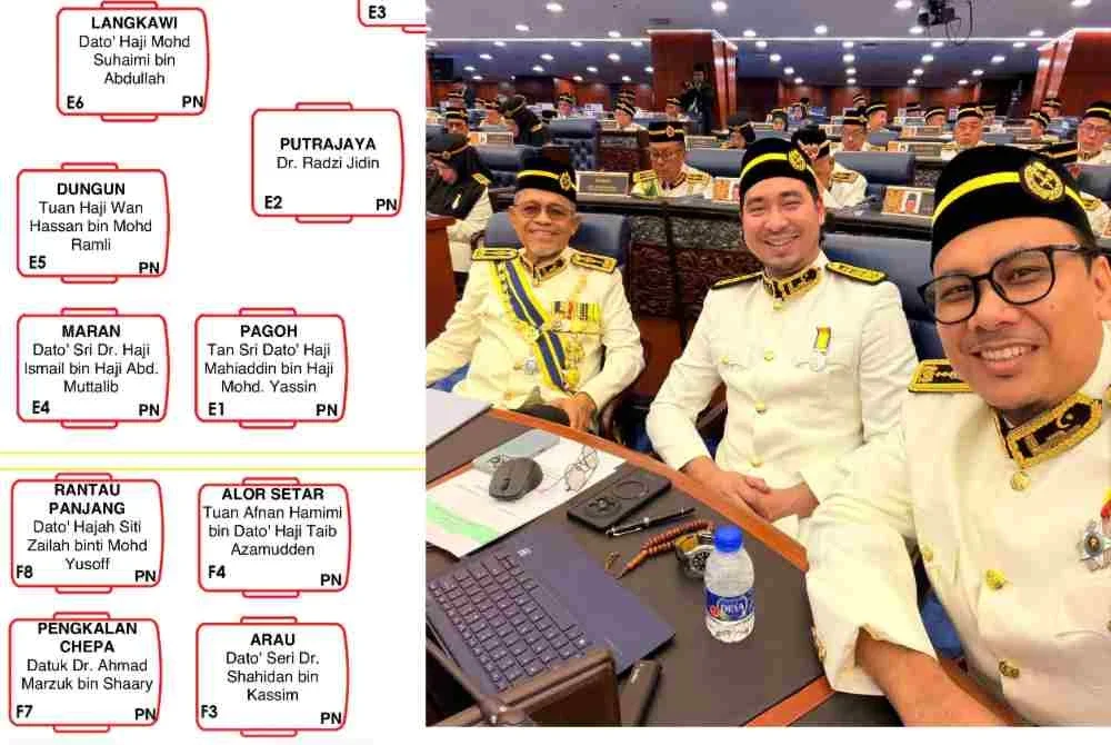 ‘Tiada masalah duduk sebelah Muhyiddin di Dewan Rakyat, kami bukan bermusuh’ ‘Tiada masalah duduk sebelah Muhyiddin di Dewan Rakyat, kami bukan bermusuh’