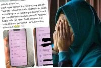 Seorang wanita meluahkan kebimbangan terhadap transaksi kewangan dipercayai milik suaminya yang didakwa berlaku berulang kali setiap bulan dengan jumlah yang sama.